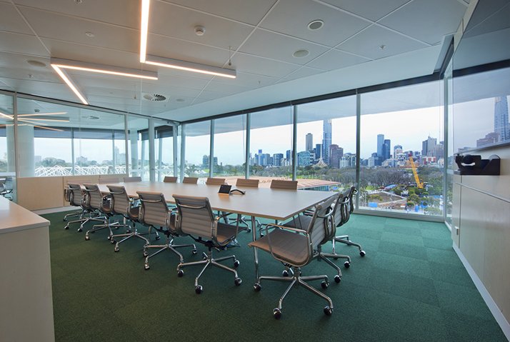 Admin & Media Building Melbourne Park- HASSELL - Suleiman Alhadidi