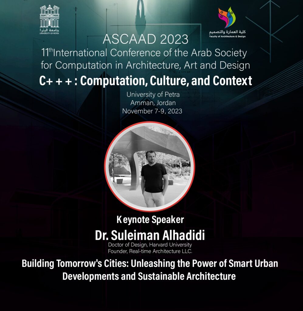 Suleiman Alhadidi- Building Tomorrow's Cities- Unleashing the power of smart urban developments and sustainable Architecture